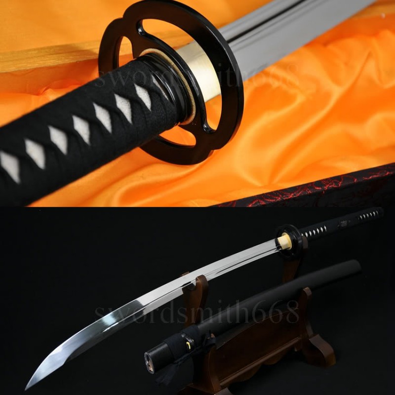 High-performance T10 Carbon Steel Real Hamon Japanese Katana Samurai ...