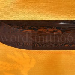 HIGH QUALITY JAPANESE SHIRASAYA SWORD Black&Red Damascus Oil Quenched Full Tang Blade Red Wood