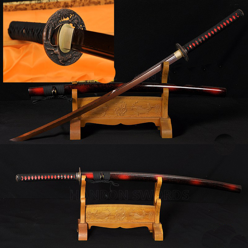 red samurai swords