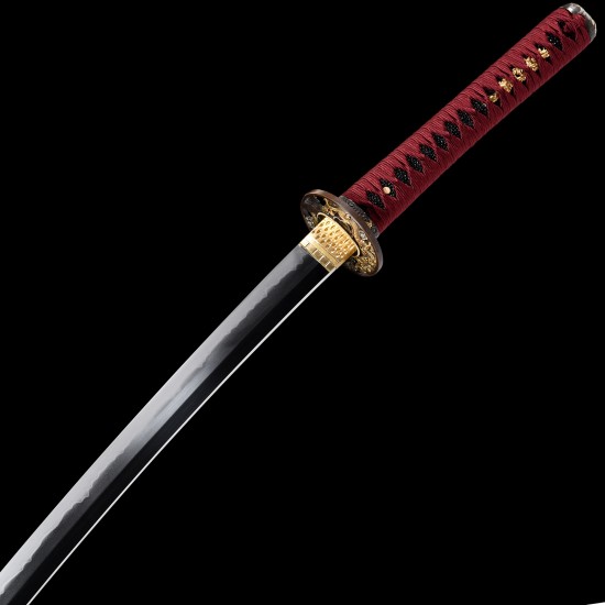 Handmade KATANA Japanese Samurai Sword Dragon Koshirae Hazuya Polishing Blade