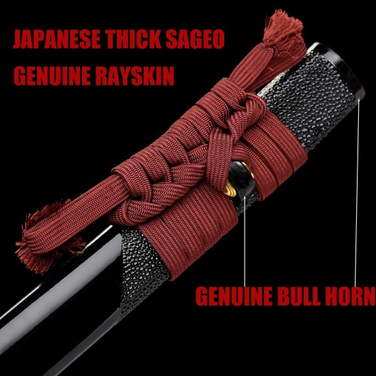 Handmade KATANA Japanese Samurai Sword Dragon Koshirae Hazuya Polishing Blade