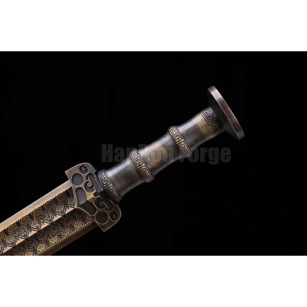 King Of Yue Goujian Bronze Sword Replica Weapon Chinese Early Dynasty ...