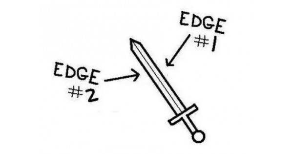 Double Edged Sword Vs Single Edge